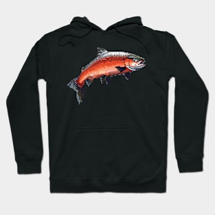 Pixel Salmon Hoodie